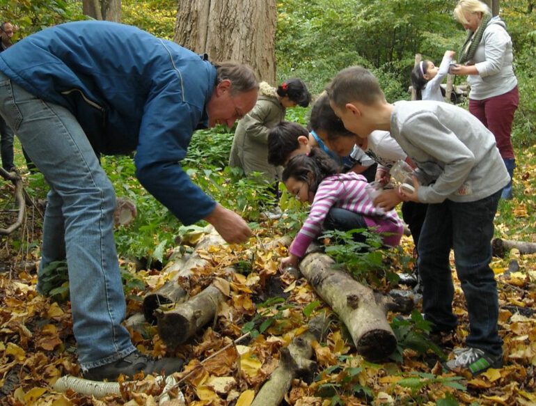 Met school in De Natureluur